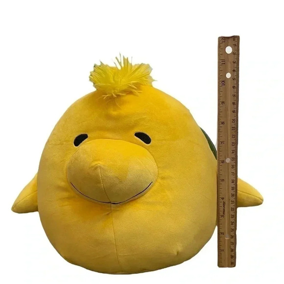 Squishmallows Peanuts Woodstock Yellow Bird Stuffed Animal Toy New - Picture 9 of 9